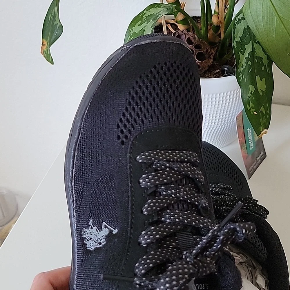 U S Polo Assn black Sneakers 10 size
